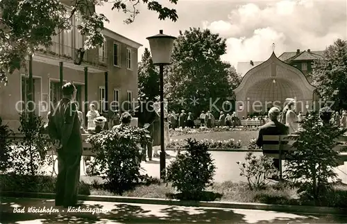 AK / Ansichtskarte Bad_Woerishofen Kurhausgarten Musikpavillon Bad_Woerishofen