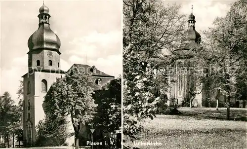 AK / Ansichtskarte Plauen_Vogtland Lutherkirche Plauen_Vogtland