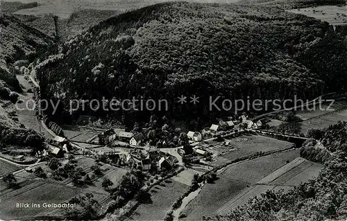 AK / Ansichtskarte Dies Blick von der Groblay ins Gelbachtal Dies