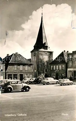 AK / Ansichtskarte Luetjenburg_Holstein Markt Luetjenburg_Holstein