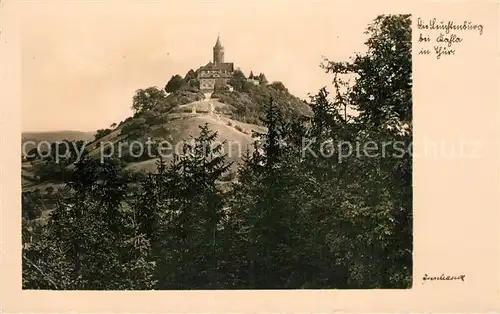 AK / Ansichtskarte Kahla_Thueringen Blick zur Leuchtenburg Kahla_Thueringen