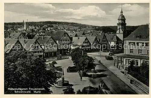 AK / Ansichtskarte Freudenstadt Markt Freudenstadt