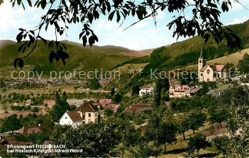 AK / Ansichtskarte Fischerbach Panorama Kirche Fischerbach