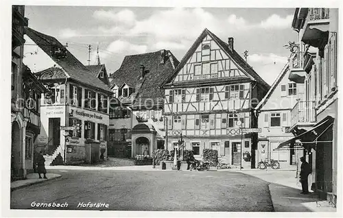 AK / Ansichtskarte Gernsbach Hofstaette Gernsbach