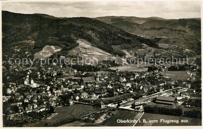 AK / Ansichtskarte Oberkirch_Baden Fliegeraufnahme Oberkirch_Baden Nr
