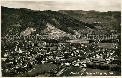 AK / Ansichtskarte Oberkirch_Baden Fliegeraufnahme Oberkirch_Baden