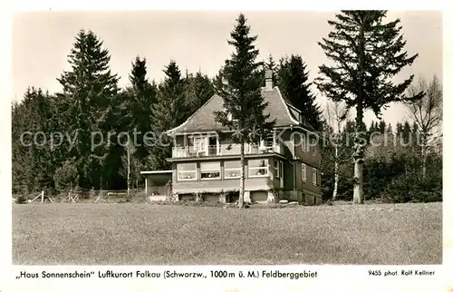 AK / Ansichtskarte Falkau Haus Sonnenschein  Falkau