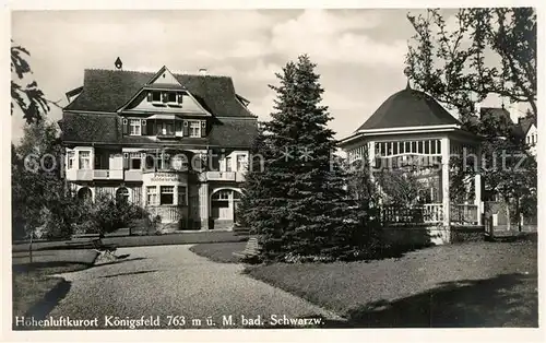 AK / Ansichtskarte Koenigsfeld_Schwarzwald Pension Waldesruhe Koenigsfeld Schwarzwald