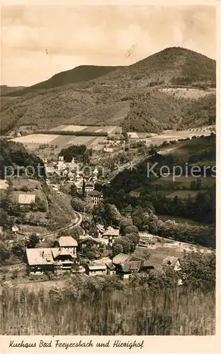 AK / Ansichtskarte Bad_Freyersbach Kurhaus Hirzighof Bad_Freyersbach