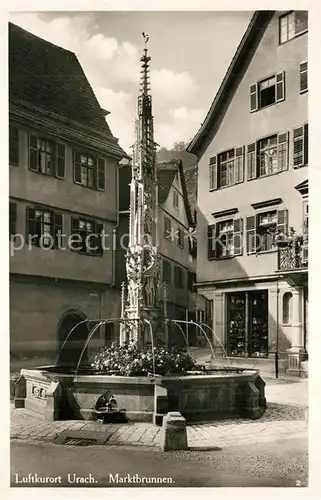 AK / Ansichtskarte Urach_Bad Marktbrunnen Urach_Bad
