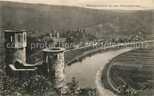AK / Ansichtskarte Neckarsteinach Schwalbennest Neckarsteinach