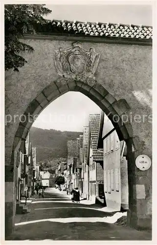 AK / Ansichtskarte Oppenau Oberes Tor Oppenau