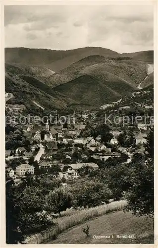 AK / Ansichtskarte Oppenau Panorama Oppenau