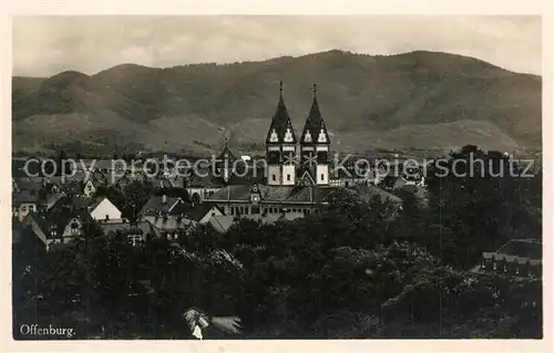 AK / Ansichtskarte Offenburg Kirche Panorama Offenburg
