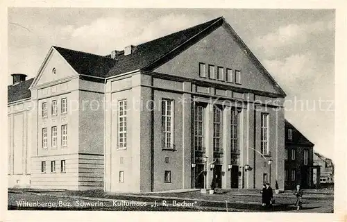 AK / Ansichtskarte Wittenberge_Prignitz Kulturhaus J R Becher Wittenberge Prignitz