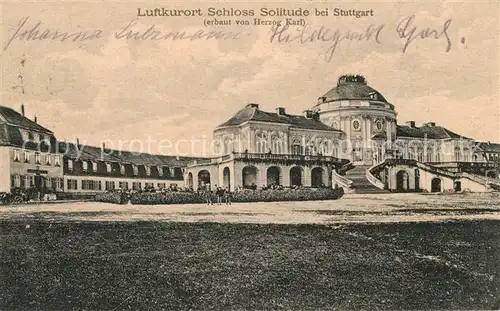AK / Ansichtskarte Stuttgart Schloss Solitude Stuttgart