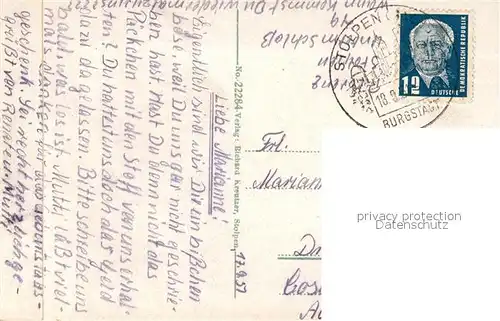 AK / Ansichtskarte Stolpen Siebenspitzenturm Stolpen