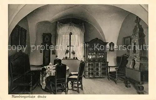 AK / Ansichtskarte Dresden Landesmuseum Saechsische Volkskunst Kleinbuergerliche Stube Dresden