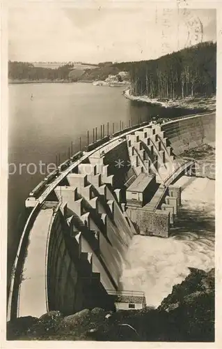 AK / Ansichtskarte Zschopau Talsperre Kriebstein  Zschopau