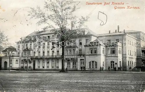 AK / Ansichtskarte Bad_Kreischa Sanatorium grosses Kurhaus Bad_Kreischa