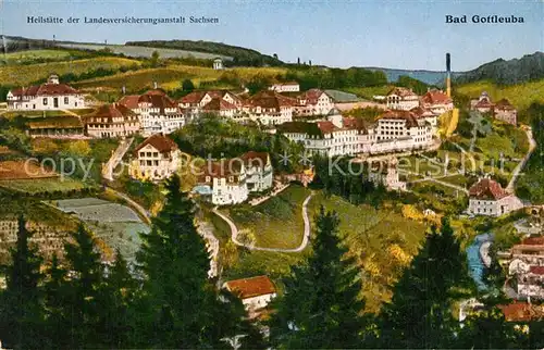 AK / Ansichtskarte Bad_Gottleuba Berggiesshuebel Panorama Bad