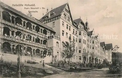 AK / Ansichtskarte Hohwald_Sachsen Heilstaette Hohwald Sachsen