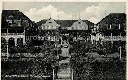 AK / Ansichtskarte Gottleuba Berggiesshuebel_Bad Heilstaette Maennerstationen Gottleuba Berggiesshuebel