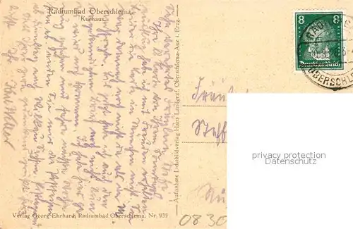 AK / Ansichtskarte Oberschlema_Erzgebirge Kurhaus Oberschlema_Erzgebirge