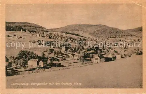 AK / Ansichtskarte Sachsenberg Georgenthal Panorama Sachsenberg Georgenthal