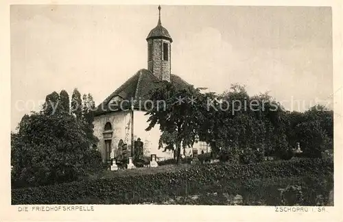 AK / Ansichtskarte Zschopau Friedhofskapelle Zschopau