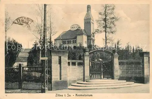 AK / Ansichtskarte Zittau Krematorium Zittau