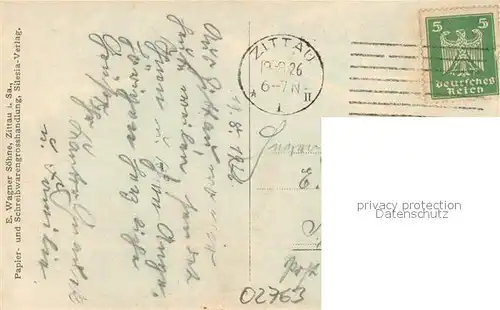 AK / Ansichtskarte Zittau Panorama Zittau