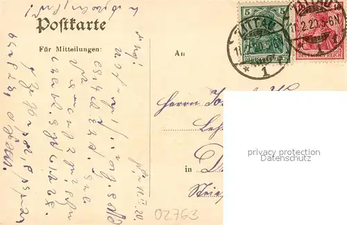 AK / Ansichtskarte Zittau Eckartsberge Zittau