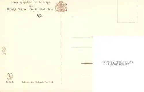 AK / Ansichtskarte Freiberg_Sachsen Dom Tulpenkanzel Freiberg Sachsen