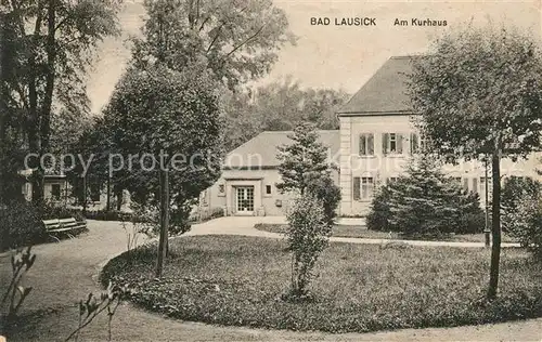 AK / Ansichtskarte Bad_Lausick Kurhaus Bad_Lausick