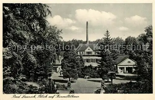 AK / Ansichtskarte Lausick_Bad Kurmittelhaus Park Lausick_Bad