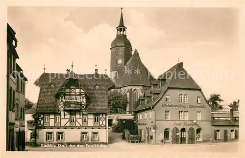 AK / Ansichtskarte Rochlitz_Sachsen Petrikirche Rochlitz Sachsen