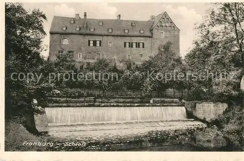 AK / Ansichtskarte Frohburg Schloss Frohburg