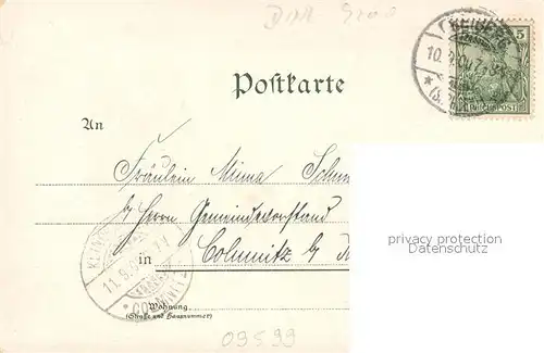 AK / Ansichtskarte Freiberg_Sachsen Panorama Freiberg Sachsen