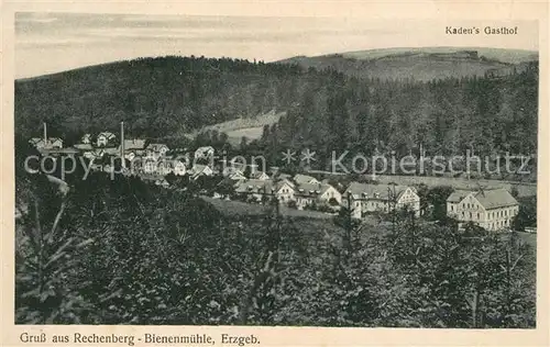 AK / Ansichtskarte Rechenberg Bienenmuehle_Osterzgebirge Panorama Kadens Gasthof Rechenberg Bienenmuehle