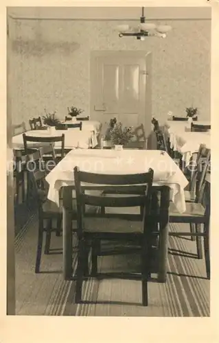 AK / Ansichtskarte Sayda Speisesaal Sayda