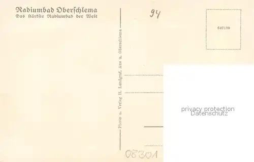 AK / Ansichtskarte Oberschlema_Erzgebirge Stadtansicht Oberschlema_Erzgebirge