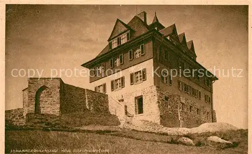 AK / Ansichtskarte Johanngeorgenstadt Jugendherberge Johanngeorgenstadt