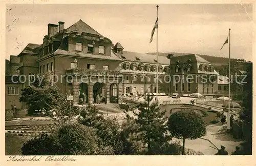 AK / Ansichtskarte Oberschlema_Erzgebirge Kurhaus Oberschlema_Erzgebirge