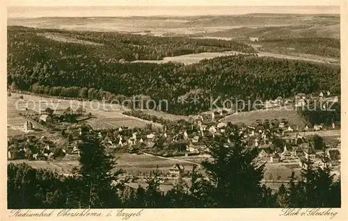 AK / Ansichtskarte Oberschlema_Erzgebirge Panorama Oberschlema_Erzgebirge