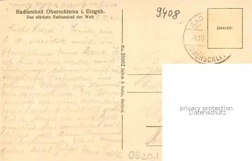 AK / Ansichtskarte Oberschlema_Erzgebirge Panorama Oberschlema_Erzgebirge