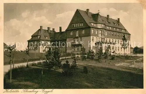 AK / Ansichtskarte Schneeberg_Erzgebirge Heilstaette  Schneeberg Erzgebirge