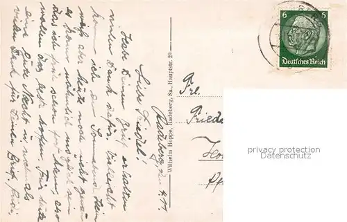 AK / Ansichtskarte Radeberg_Sachsen Gebaeude Radeberg Sachsen