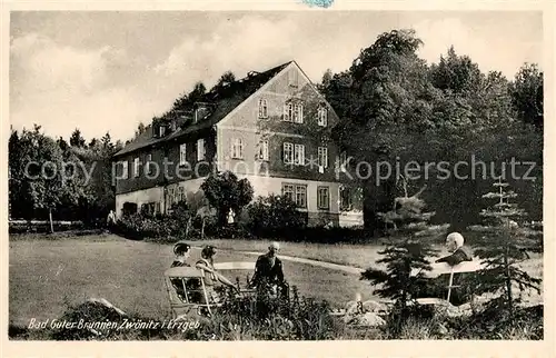 AK / Ansichtskarte Bad_Guter_Brunnen Ferienheim Pension im Garten 