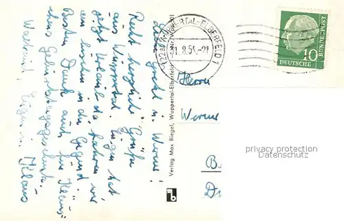 AK / Ansichtskarte Vohwinkel Schwebebahn Bruch Vohwinkel